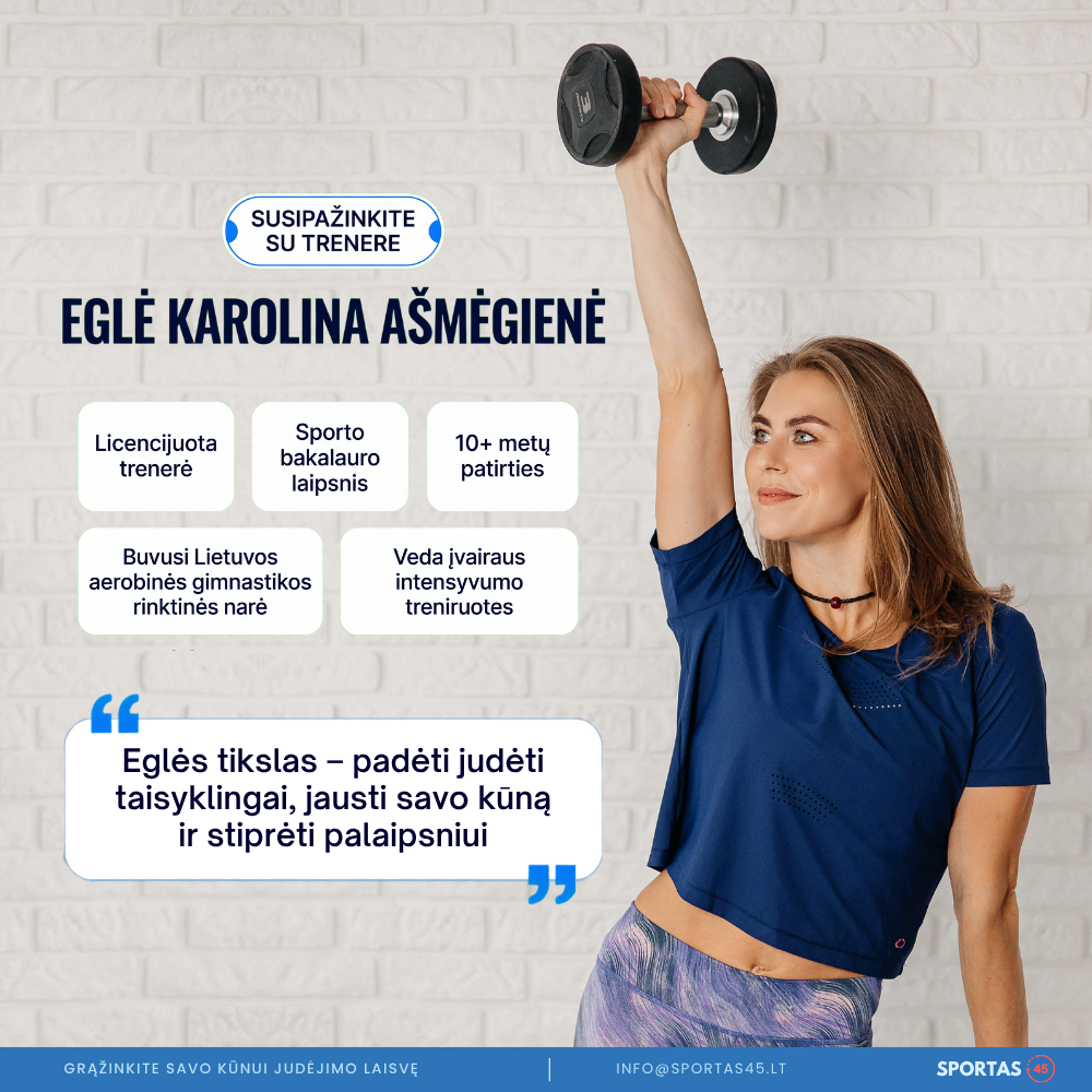 28 Dienų Pilates Iššūkis su Trenere Egle Karolina Ašmėgiene