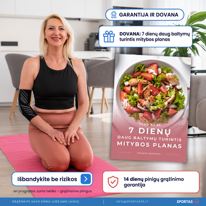 28 Dienų Judėjimo Iššūkis 45+ Amžiaus Žmonėms | Rugsėjo 7 d.