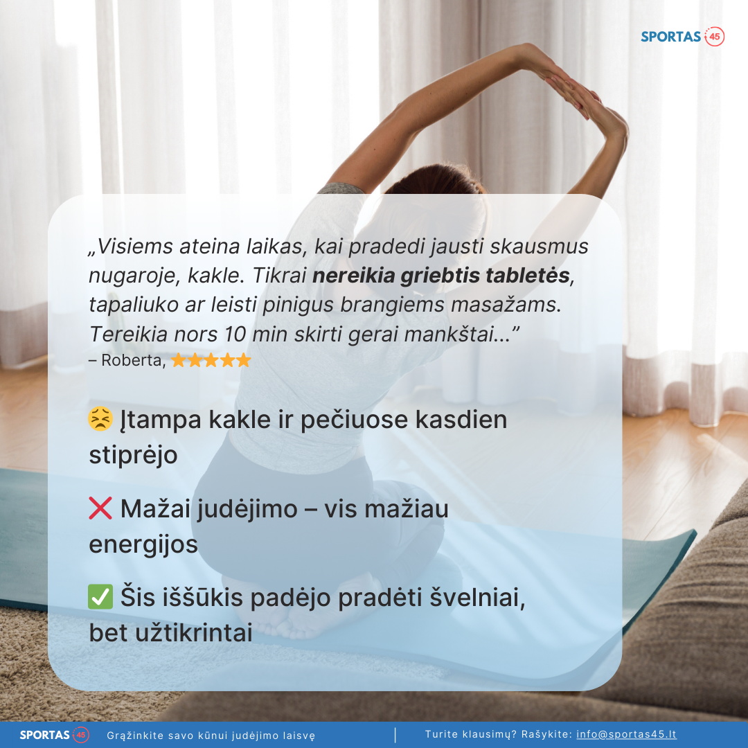 28 ryto mankštų iššūkis • Energijai, laikysesnai ir lengvumui kasdien
