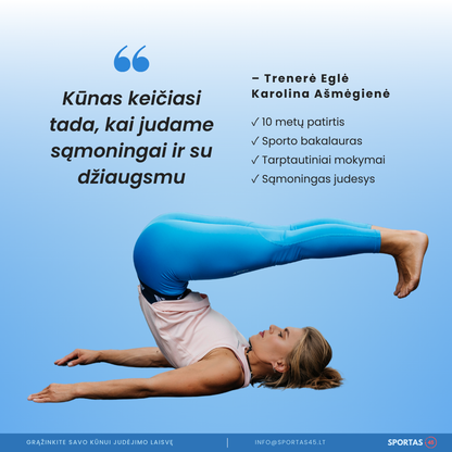Jėgos Treniruočių Programa su Pasipriešinimo Gumomis