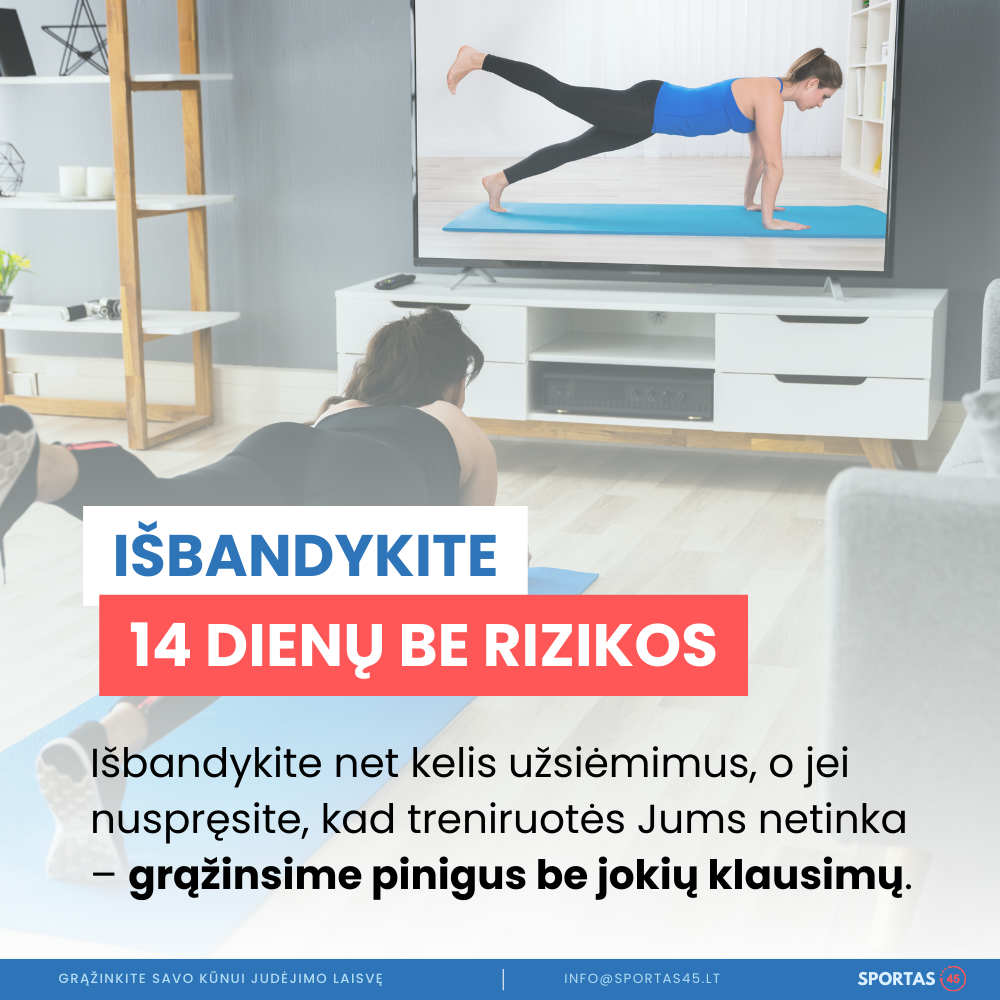 7 Dienų Kūno Stiprinimo Iššūkis 40+ Moterims