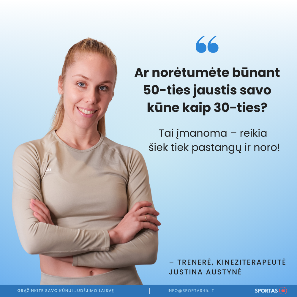 Judėjimo Programa Pažengusiems 35+ Amžiaus Žmonėms
