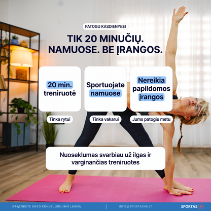21 Dienos Kūno Stiprinimo Iššūkis su Trenere Egle Karolina Ašmėgiene