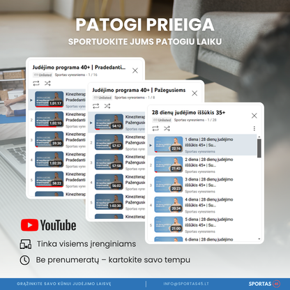 90 Dienų Pokyčių Planas 40+ Amžiaus Žmonėms