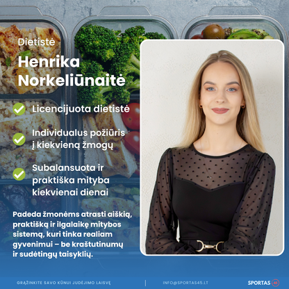 Individualus Mitybos Planas – Pagal Jūsų Tikslus Ir Įpročius