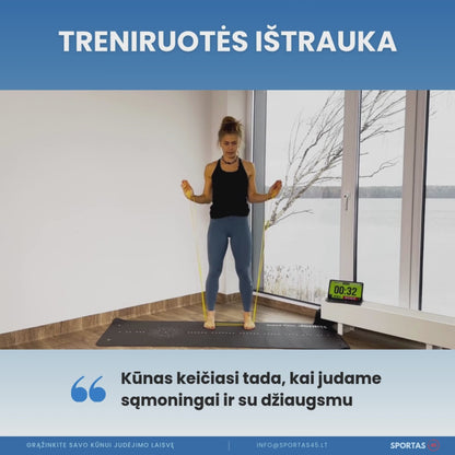 14 Dienų Jėgos Iššūkis su Pasipriešinimo Guma | Birželio 8 d.