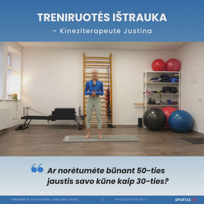 6 Savaičių Jėgos Iššūkis su Pasipriešinimo Gumomis