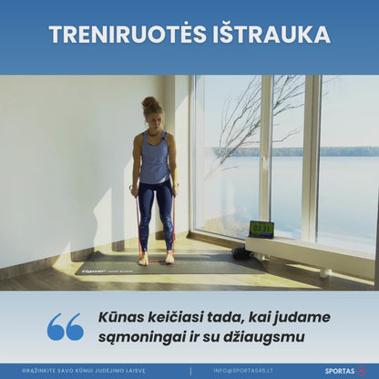 6 Savaičių Jėgos Iššūkis su Pasipriešinimo Gumomis | Žiemos Grupė