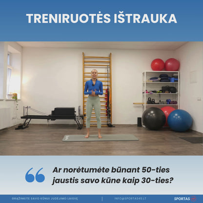 3 Programos Viename – 56 Treniruotės 35+